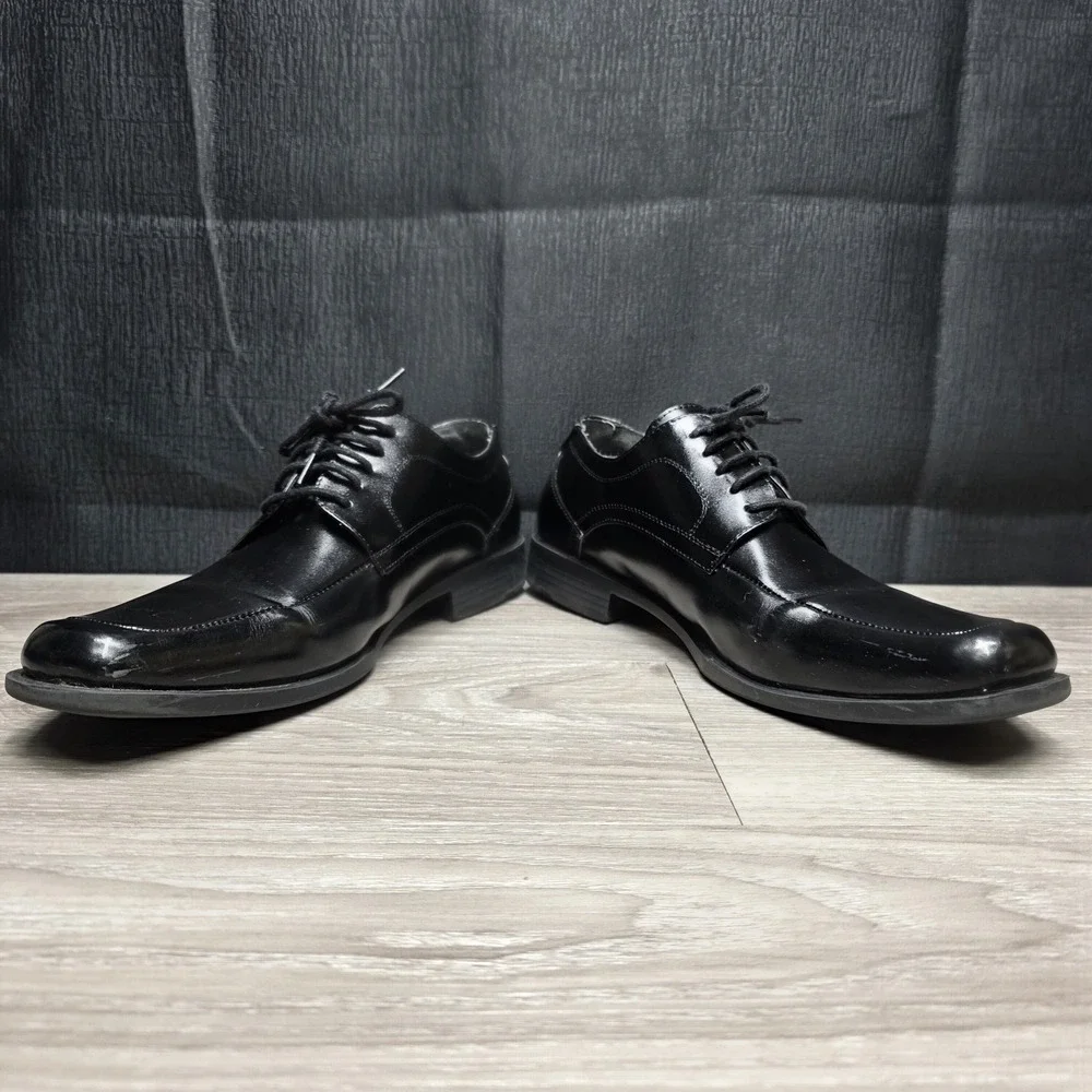Stacy Adams CALHOUN Men's‎ Black 20117-001 Lace Up Casual Dress Shoes Size 9.5M